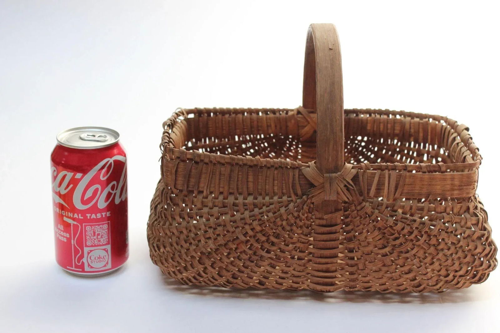 Americana Split Oak Gathering Farmhouse Basket - 7