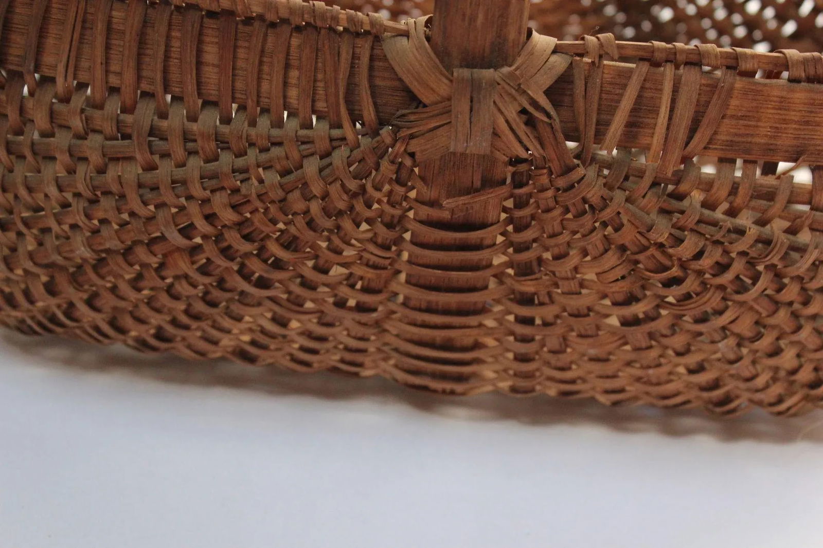 Americana Split Oak Gathering Farmhouse Basket - 8