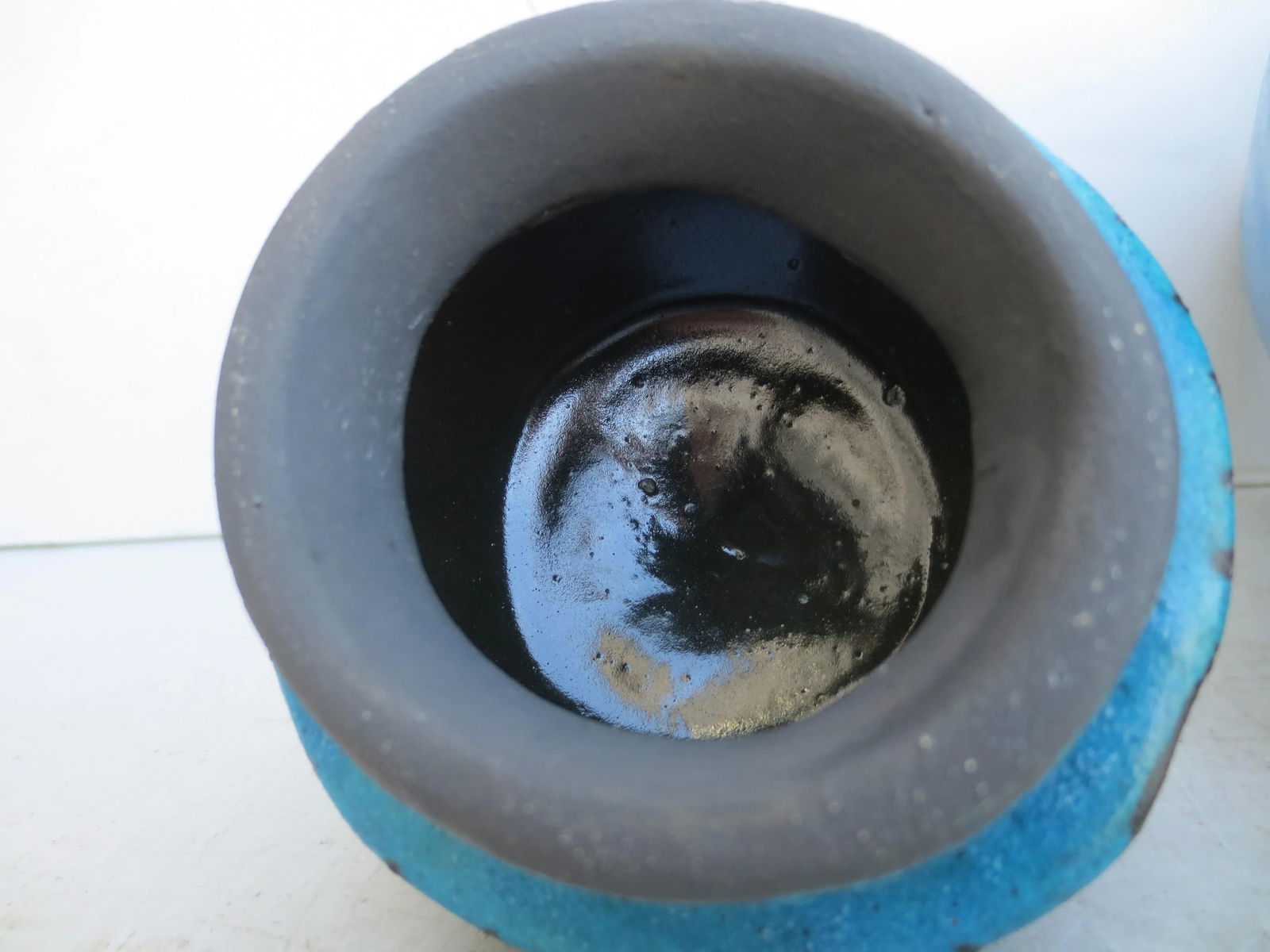 Metropolitan Museum of Art Egyptian Faience Canopotic Jar Circa 1980s' - 7