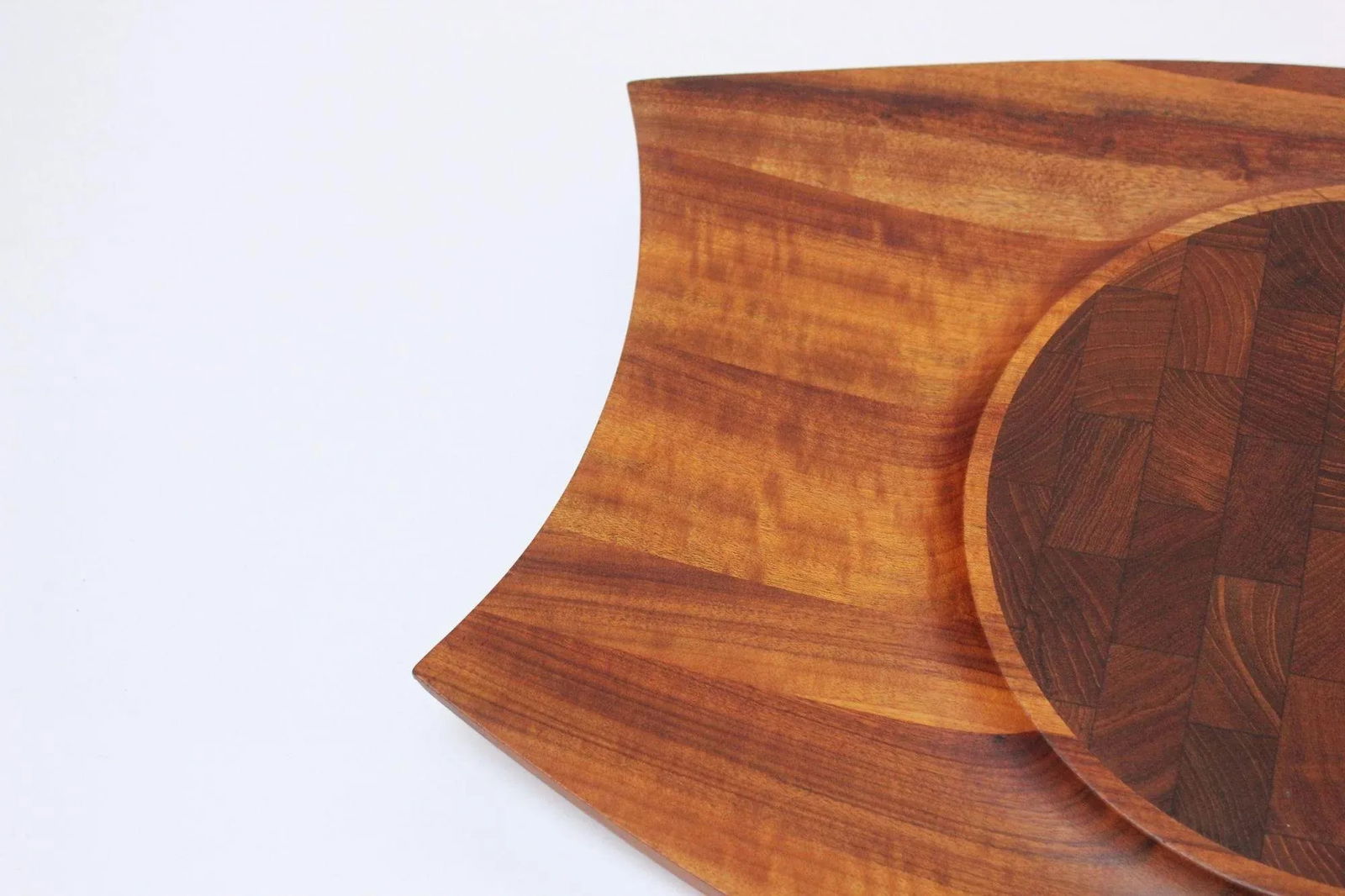 1960s Danish Modern Jens Quistgaard "Rare Woods" Mutenye Tray for Dansk Designs - 12