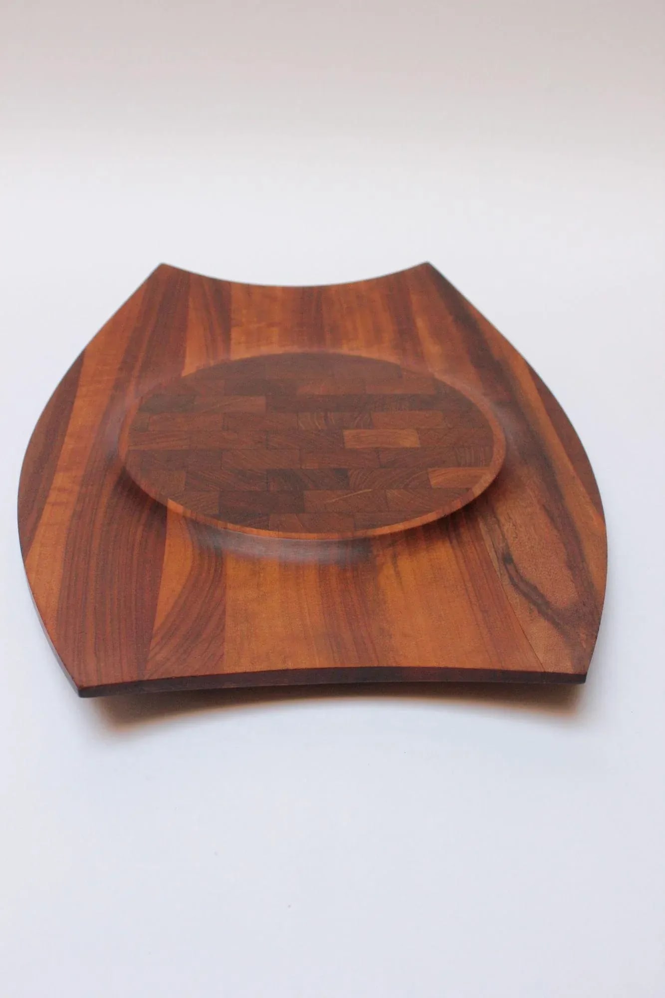 1960s Danish Modern Jens Quistgaard "Rare Woods" Mutenye Tray for Dansk Designs - 2
