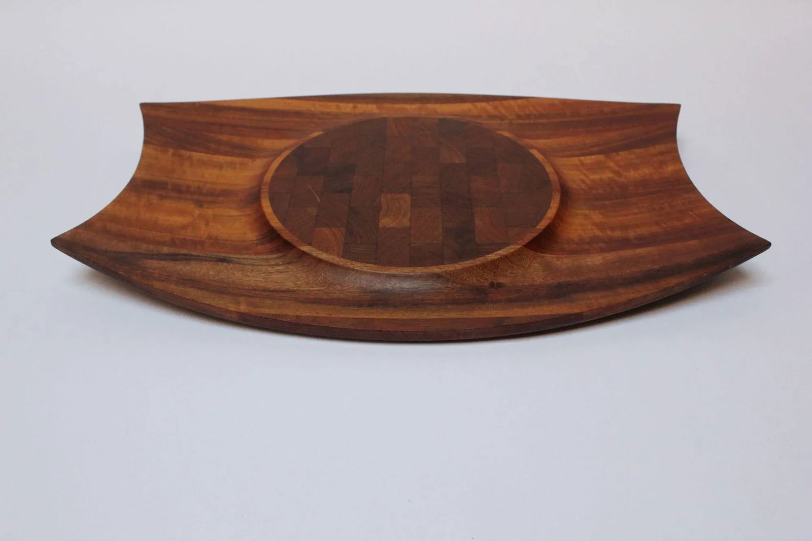 1960s Danish Modern Jens Quistgaard "Rare Woods" Mutenye Tray for Dansk Designs - 4