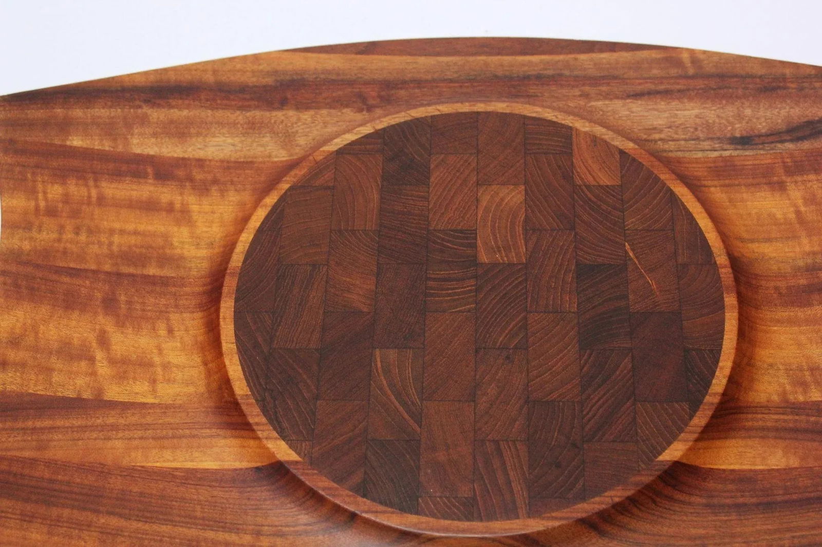 1960s Danish Modern Jens Quistgaard "Rare Woods" Mutenye Tray for Dansk Designs - 9