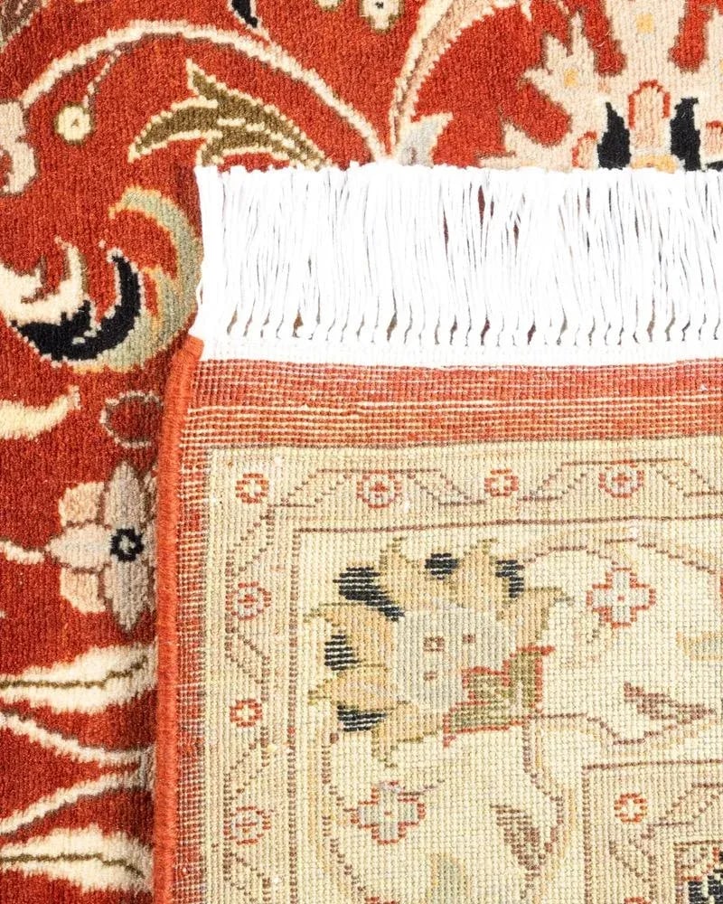 Mogul, One-of-a-Kind Hand-Knotted Area Rug in Orange, 3' 3" x 5' 0" - 5