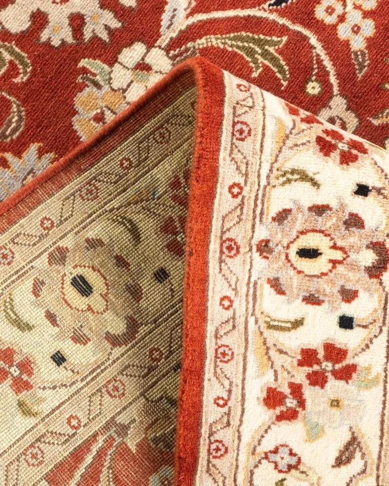 Mogul, One-of-a-Kind Hand-Knotted Area Rug in Orange, 3' 3" x 5' 0" - 6