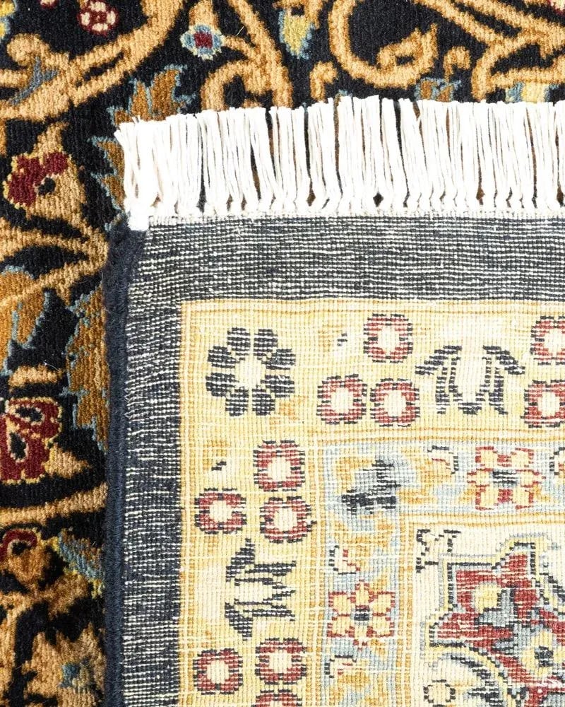 Mogul, One-of-a-Kind Hand-Knotted Area Rug in Black , 6' 2" x 9' 3" - 5