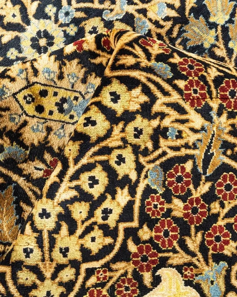 Mogul, One-of-a-Kind Hand-Knotted Area Rug in Black , 6' 2" x 9' 3" - 7