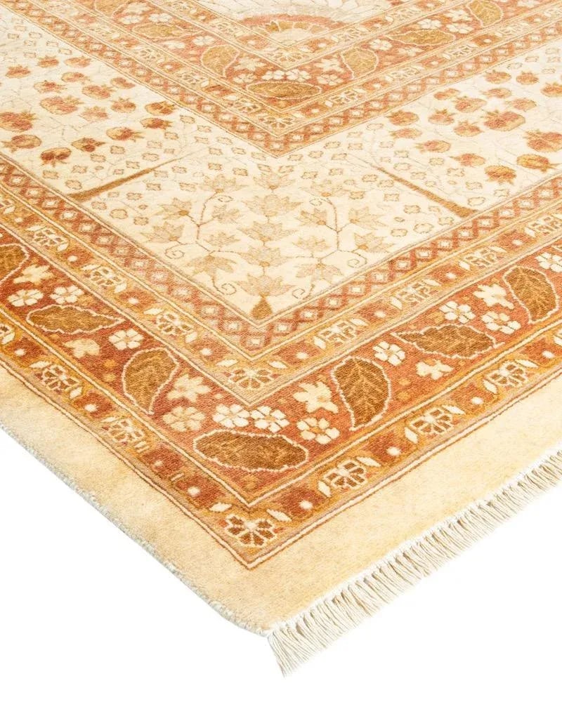 Mogul, One-of-a-Kind Hand-Knotted Area Rug in Ivory, 8' 2" x 10' 4" - 2