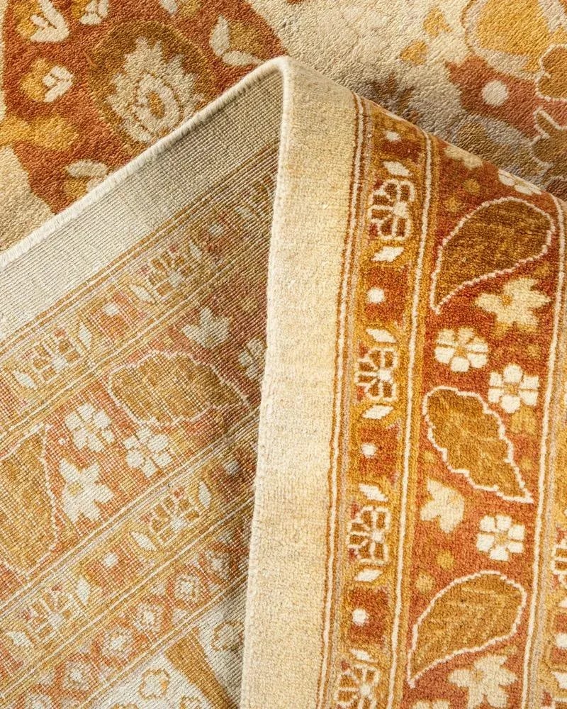 Mogul, One-of-a-Kind Hand-Knotted Area Rug in Ivory, 8' 2" x 10' 4" - 6