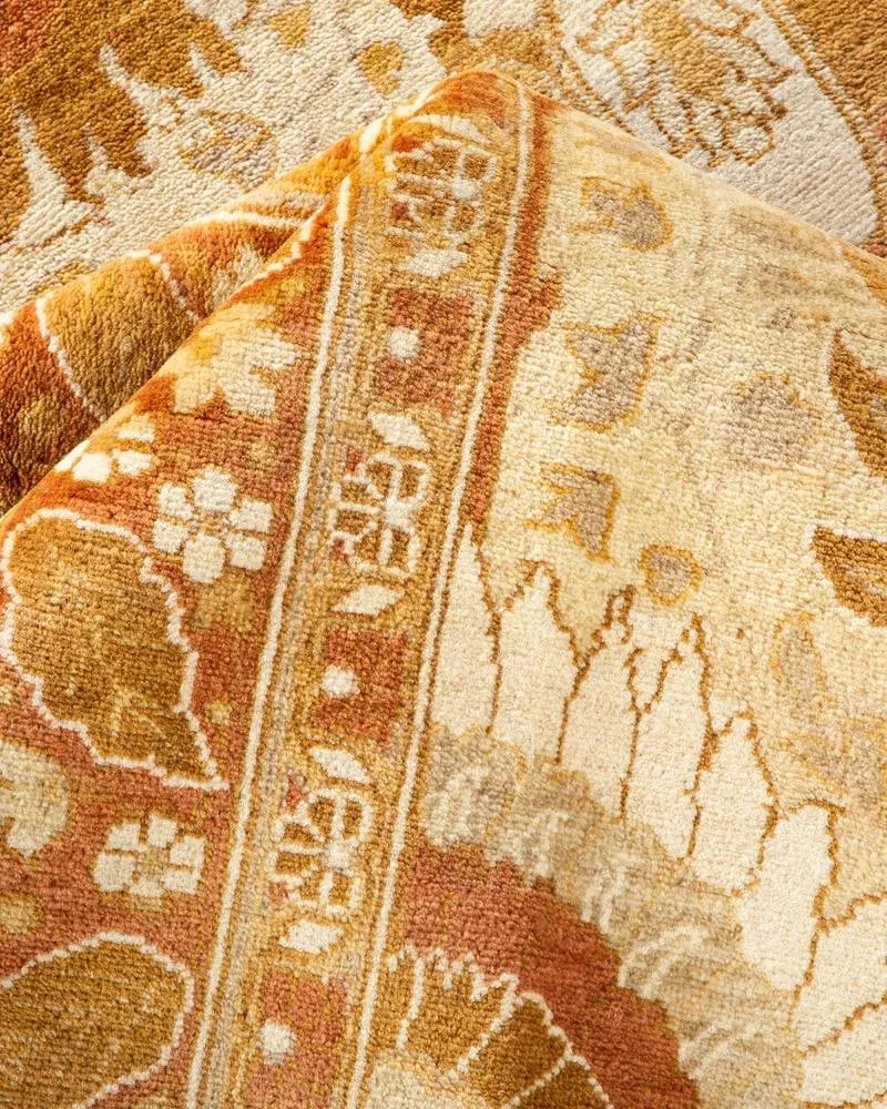 Mogul, One-of-a-Kind Hand-Knotted Area Rug in Ivory, 8' 2" x 10' 4" - 7