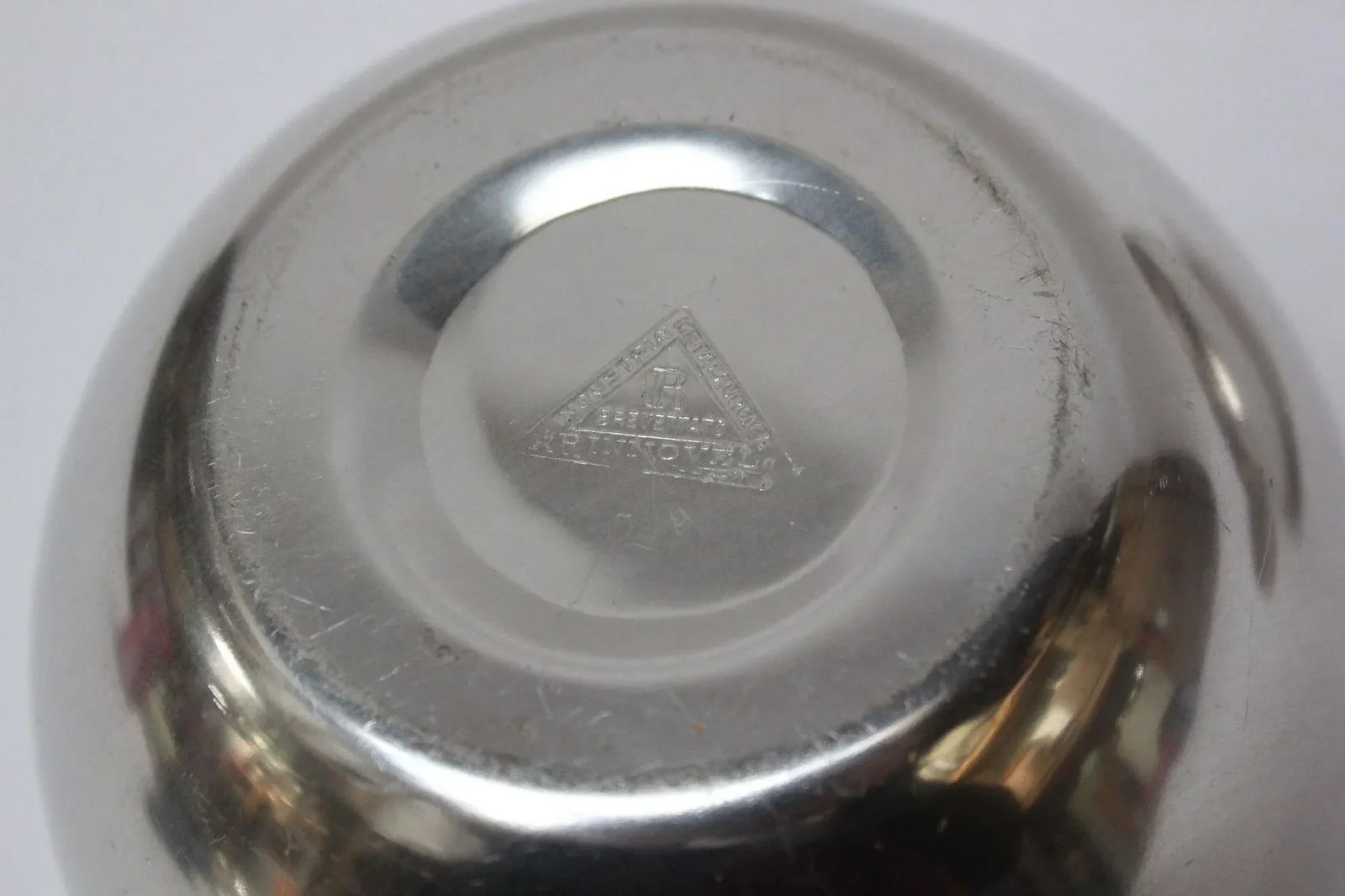 Mid-Century Italian Aluminum "Mela" Ice Bucket by Ettore Sottsass for Rinnovel - 12