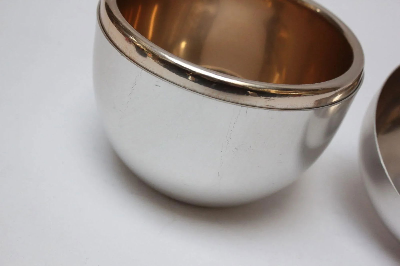 Mid-Century Italian Aluminum "Mela" Ice Bucket by Ettore Sottsass for Rinnovel - 8