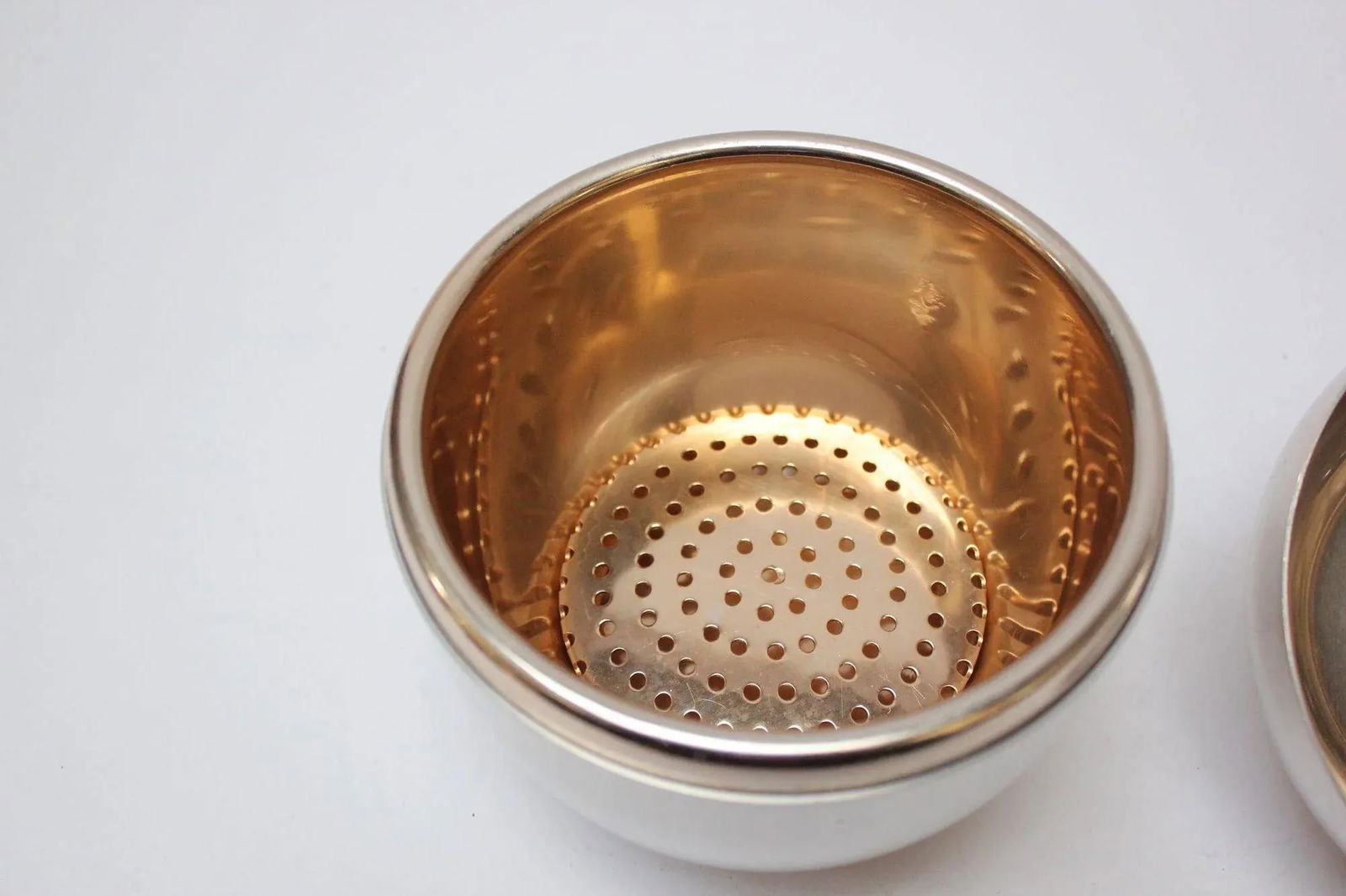 Mid-Century Italian Aluminum "Mela" Ice Bucket by Ettore Sottsass for Rinnovel - 9