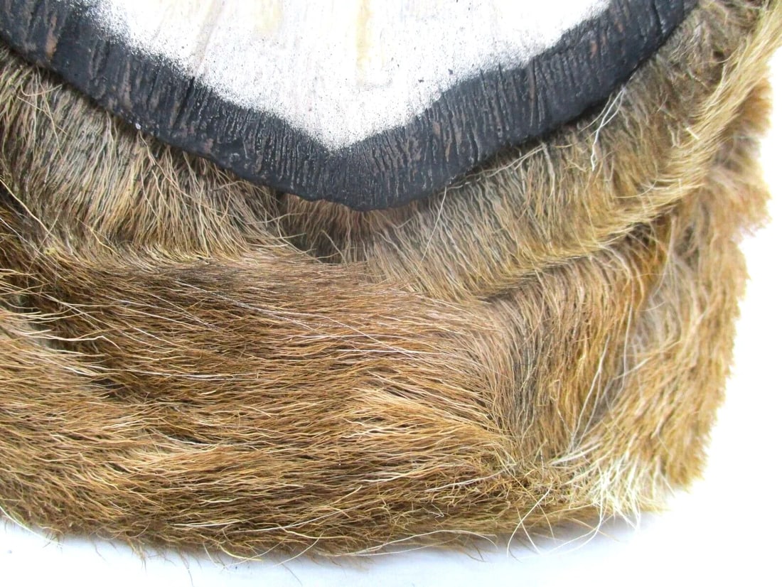 Vintage 1958 Lonnie H. Temple Alaskan Husky Sculpture Hand Made and Painted - 10