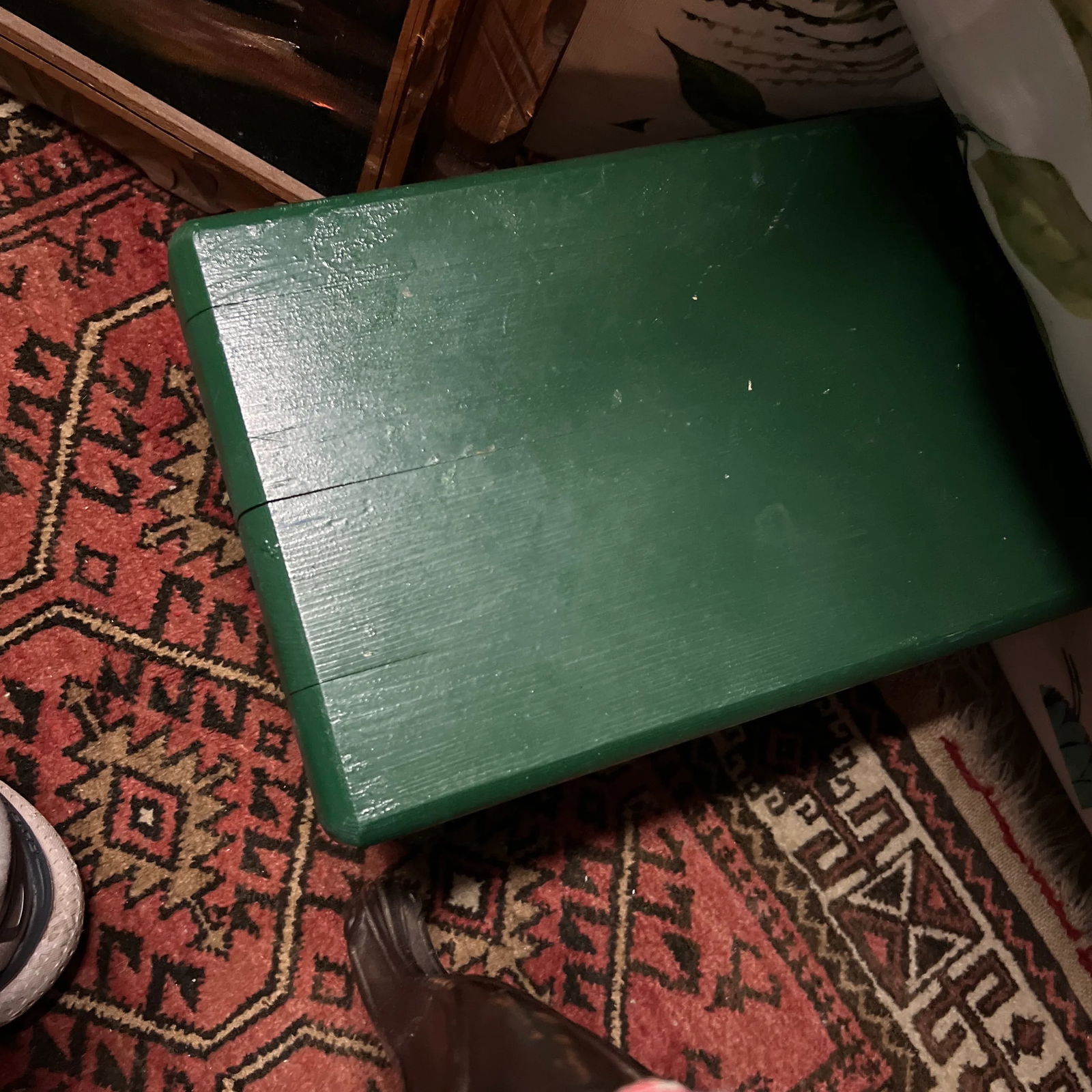 1970s Green Milk Stool - 2