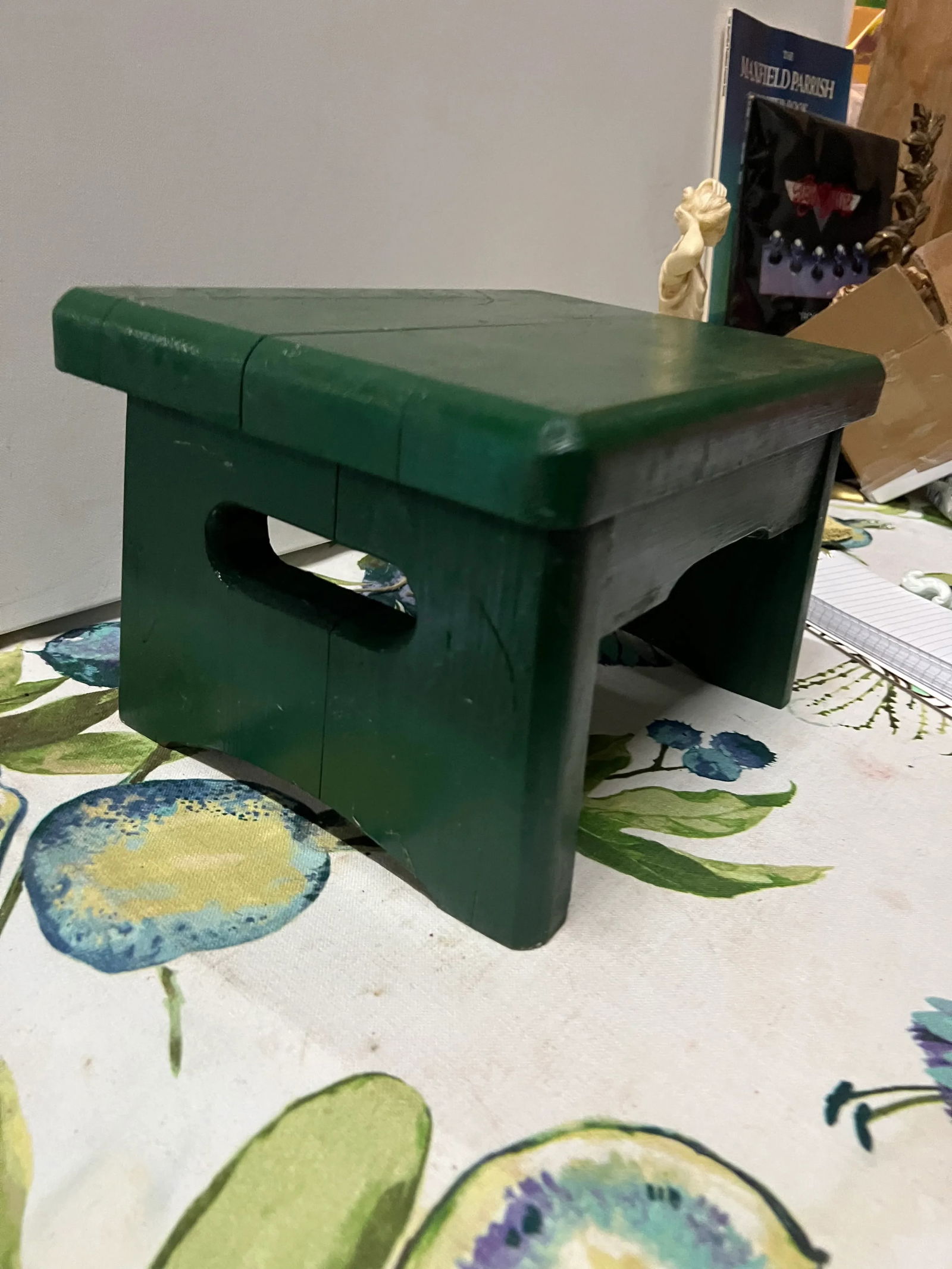 1970s Green Milk Stool - 3