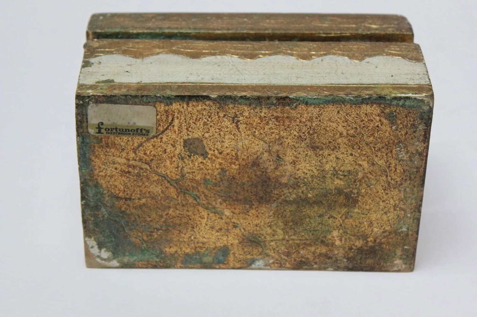 Vintage Italian Florentine Gilt-Wood Domed Box - 8