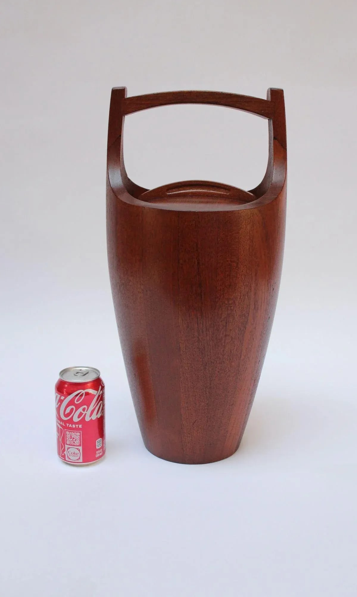 Large Staved Teak Ice Bucket by Jens Quistgaard for Dansk - 5