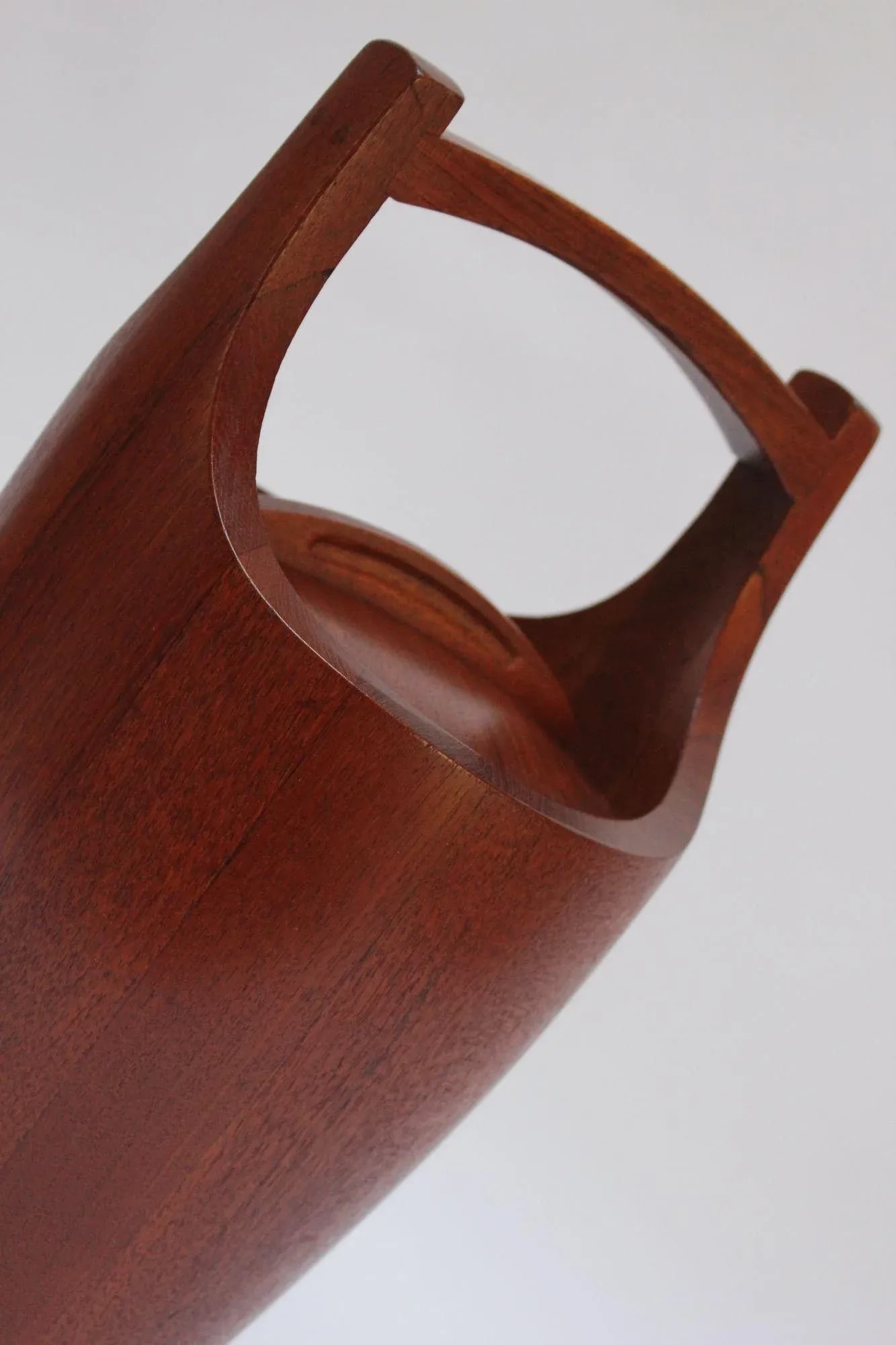 Large Staved Teak Ice Bucket by Jens Quistgaard for Dansk - 7