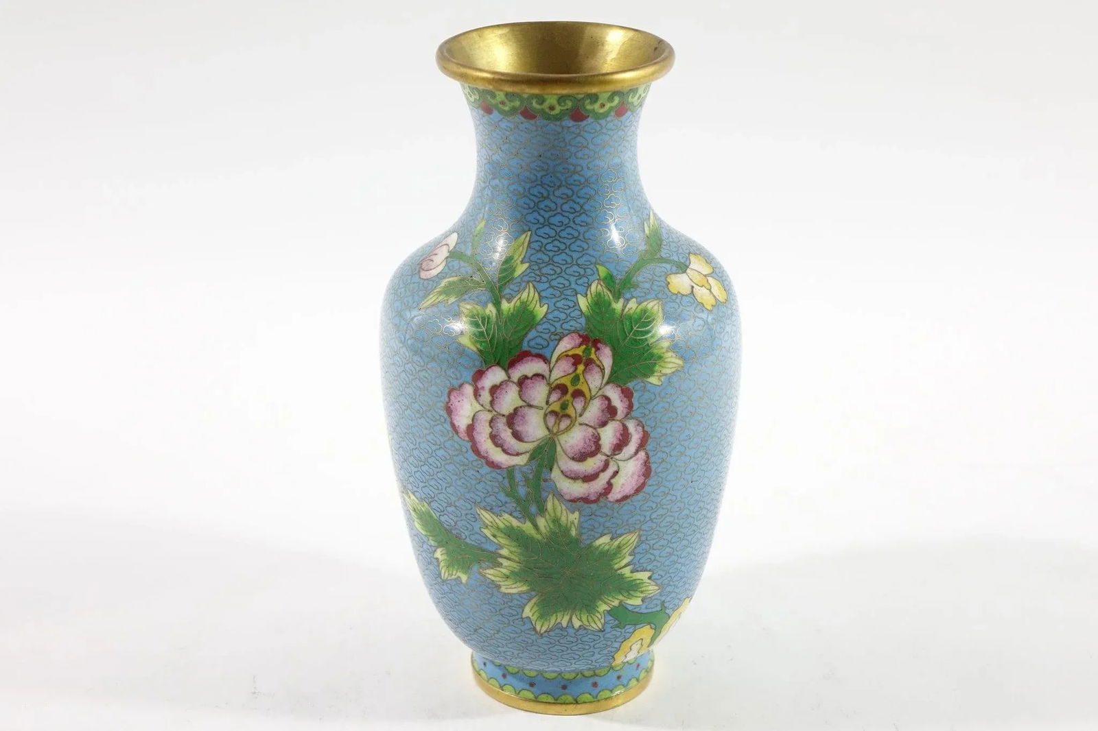 A Pair of Antique Chinese Cloisonne Vases - - 6