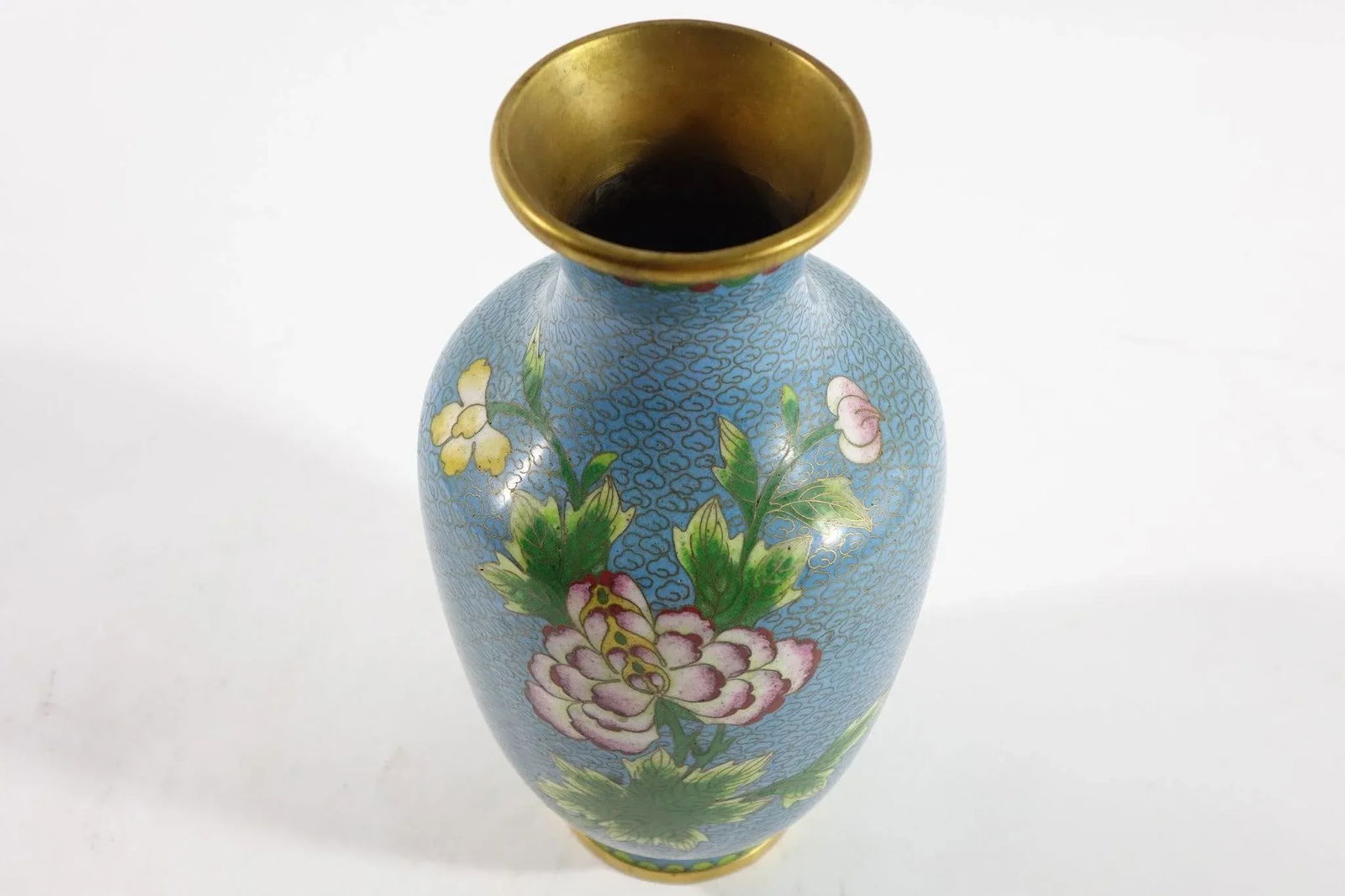 A Pair of Antique Chinese Cloisonne Vases - - 8