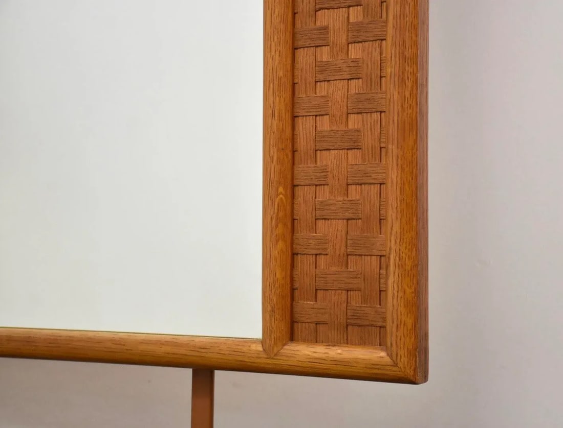 Lane Perception Oak Mirror - 2