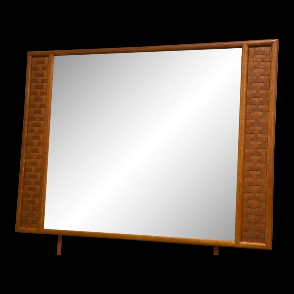 Lane Perception Oak Mirror - 5