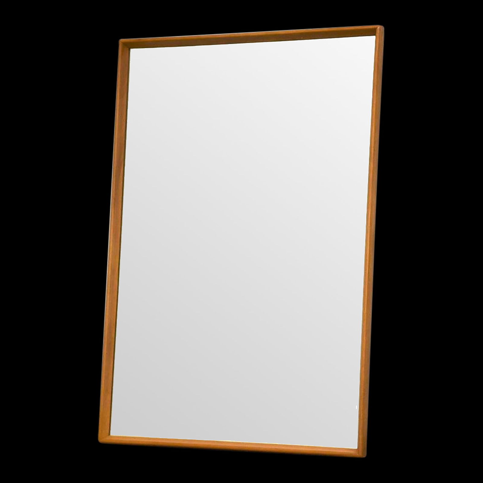 1950s Heywood Wakefield Maple Champagne Mirror - 4