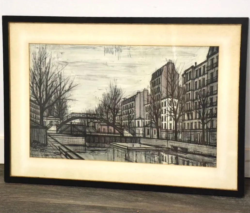 Paris Lithograph by Bernard Buffet