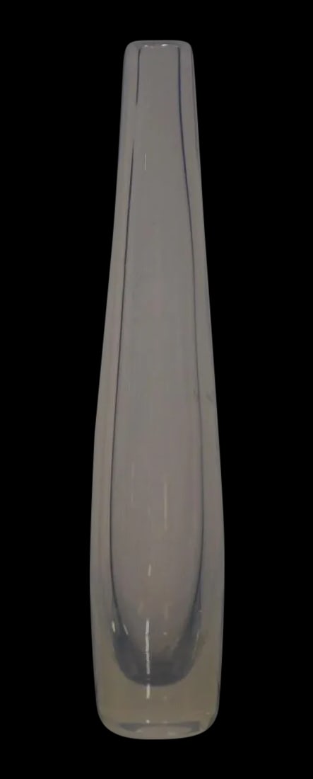 1950s Signed Murano Glass Vase - 10