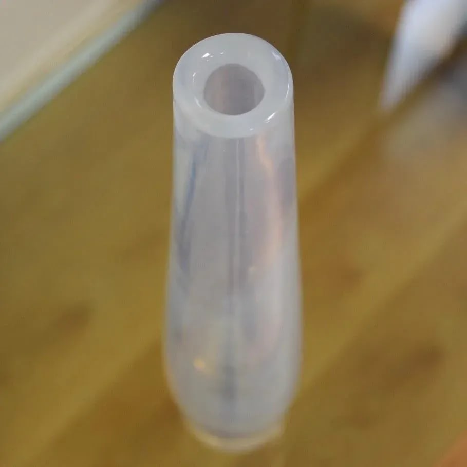 1950s Signed Murano Glass Vase - 6