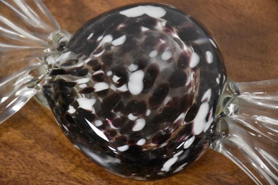 Purple Murano Glass Candy Object - 4