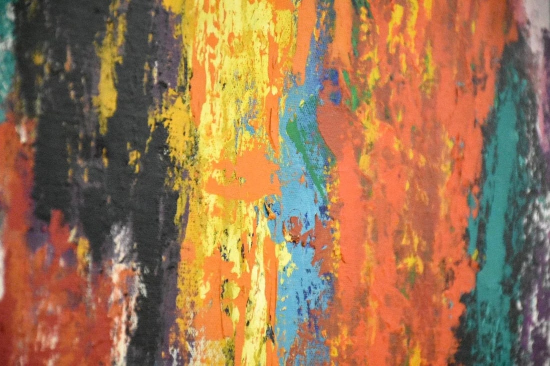 Mid Century Abstract Painting - 4