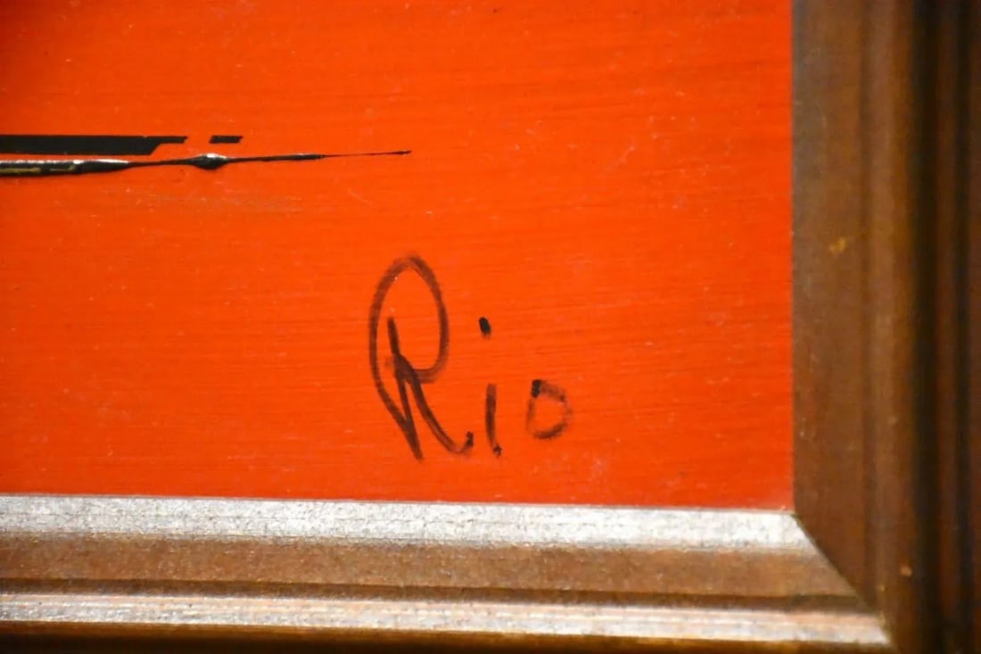 Van Gaard Studio Colosseum Oil Painting Signed Rio - 8