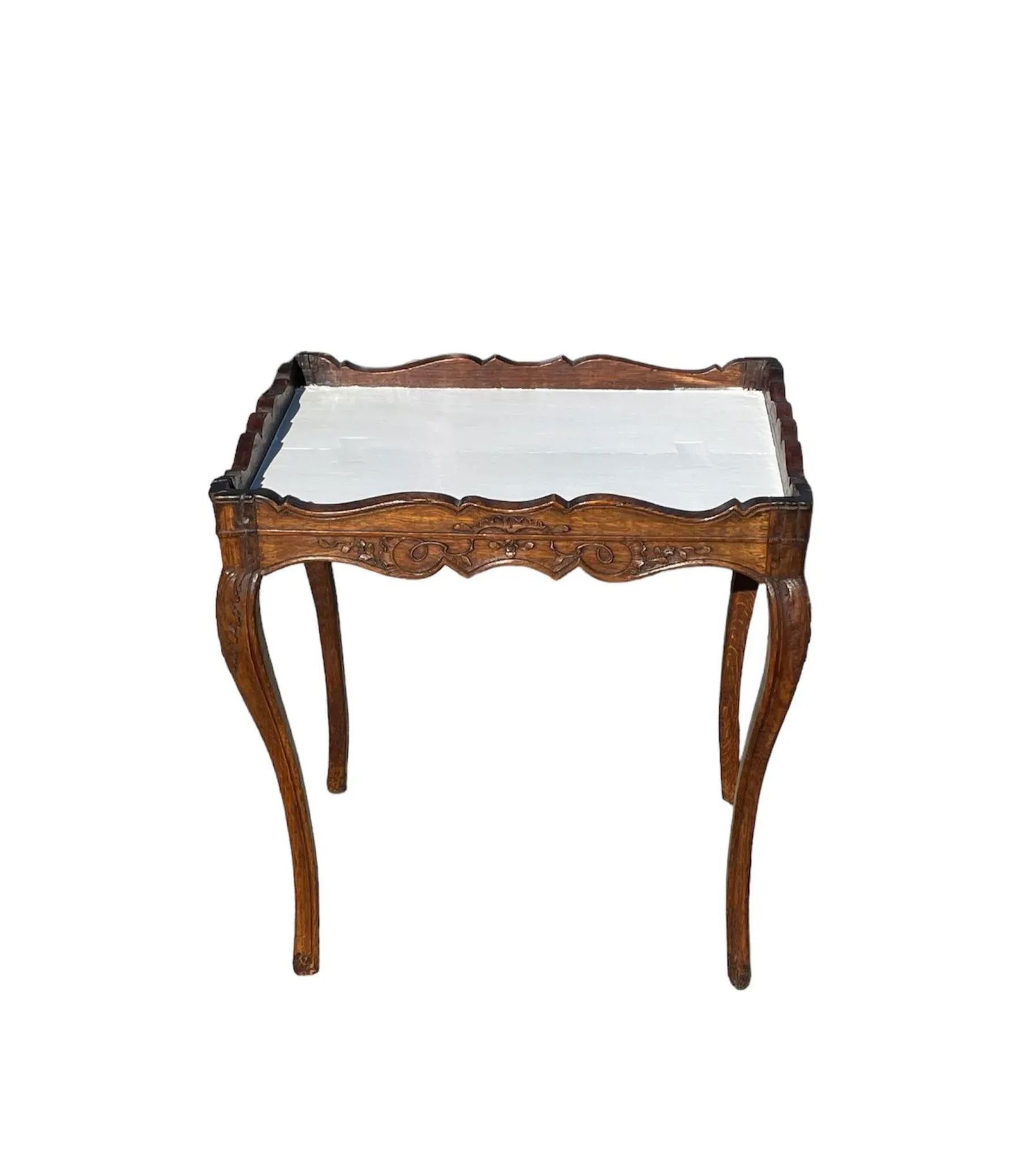 Early 20th Century Walnut Side Table - 2