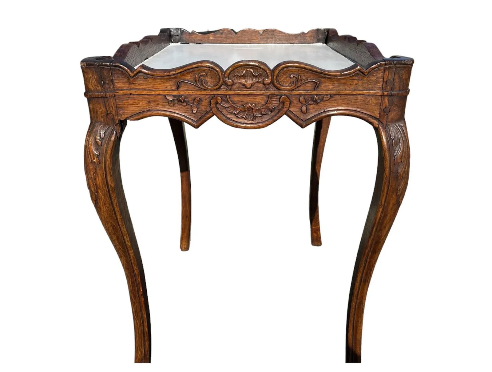 Early 20th Century Walnut Side Table - 4