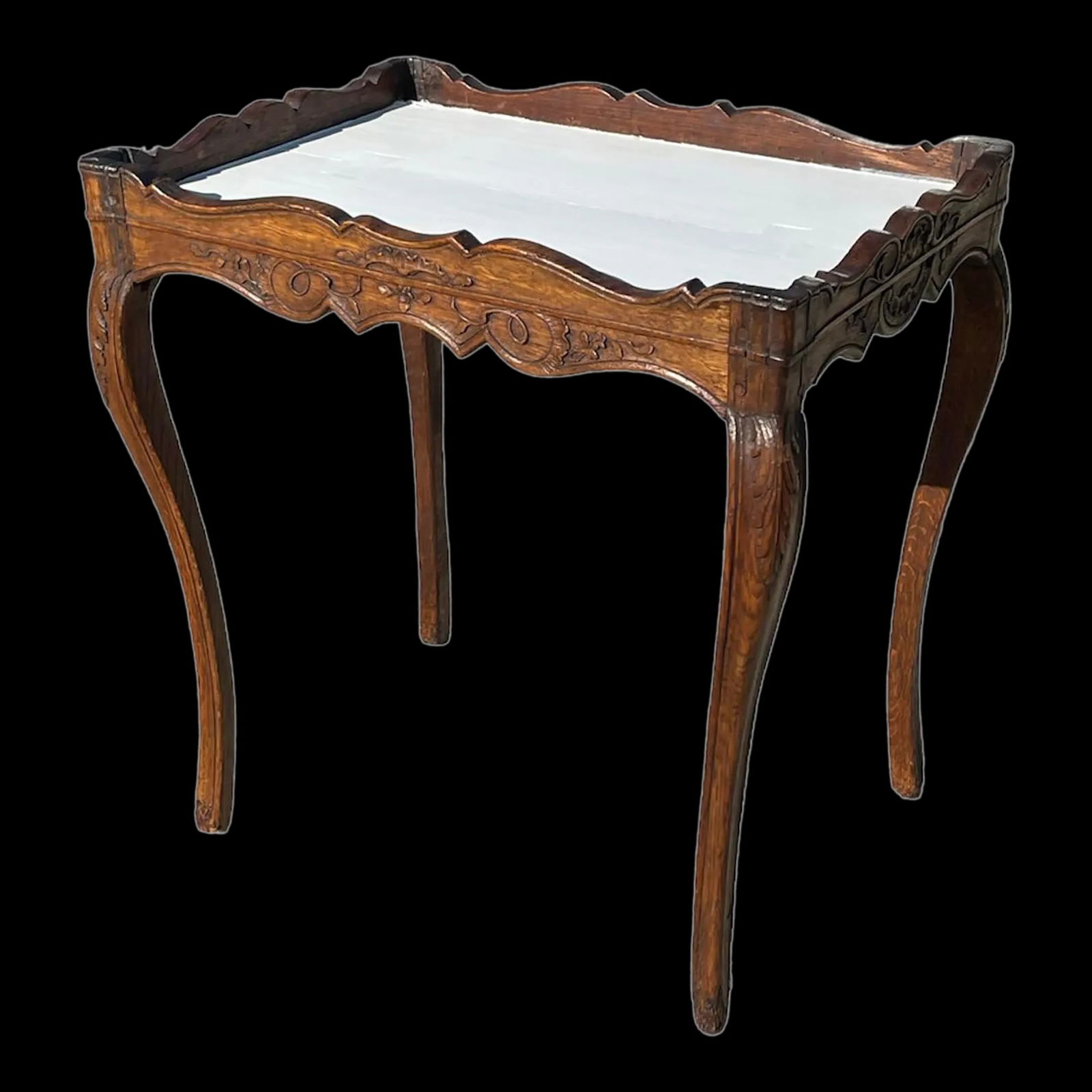 Early 20th Century Walnut Side Table - 9