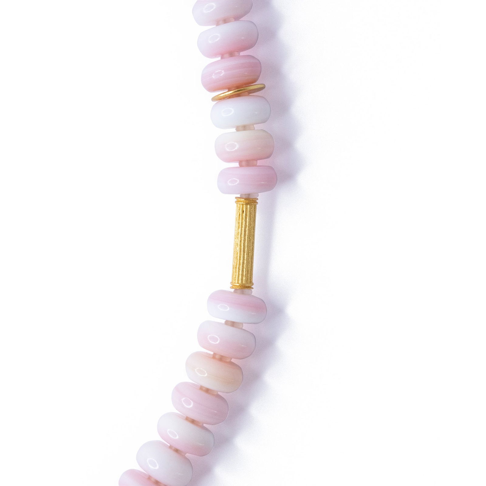 Queen Conch Rondelle Necklace - 4