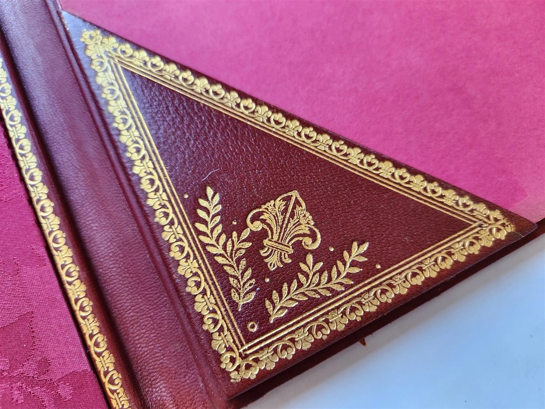 1790s King Louis XVI of France LARGE ANTIQUE ARMORIAL DOCUMENT FOLDER - 5