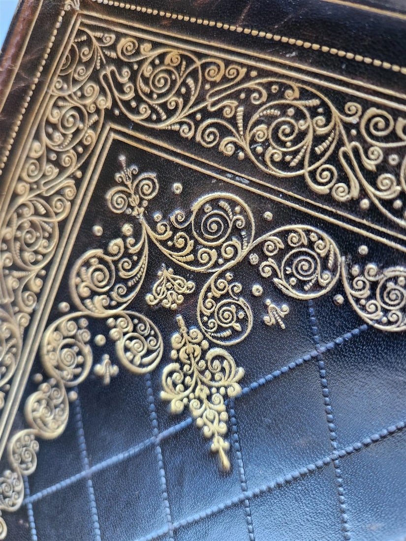 1790s King Louis XVI of France LARGE ANTIQUE ARMORIAL DOCUMENT FOLDER - 8