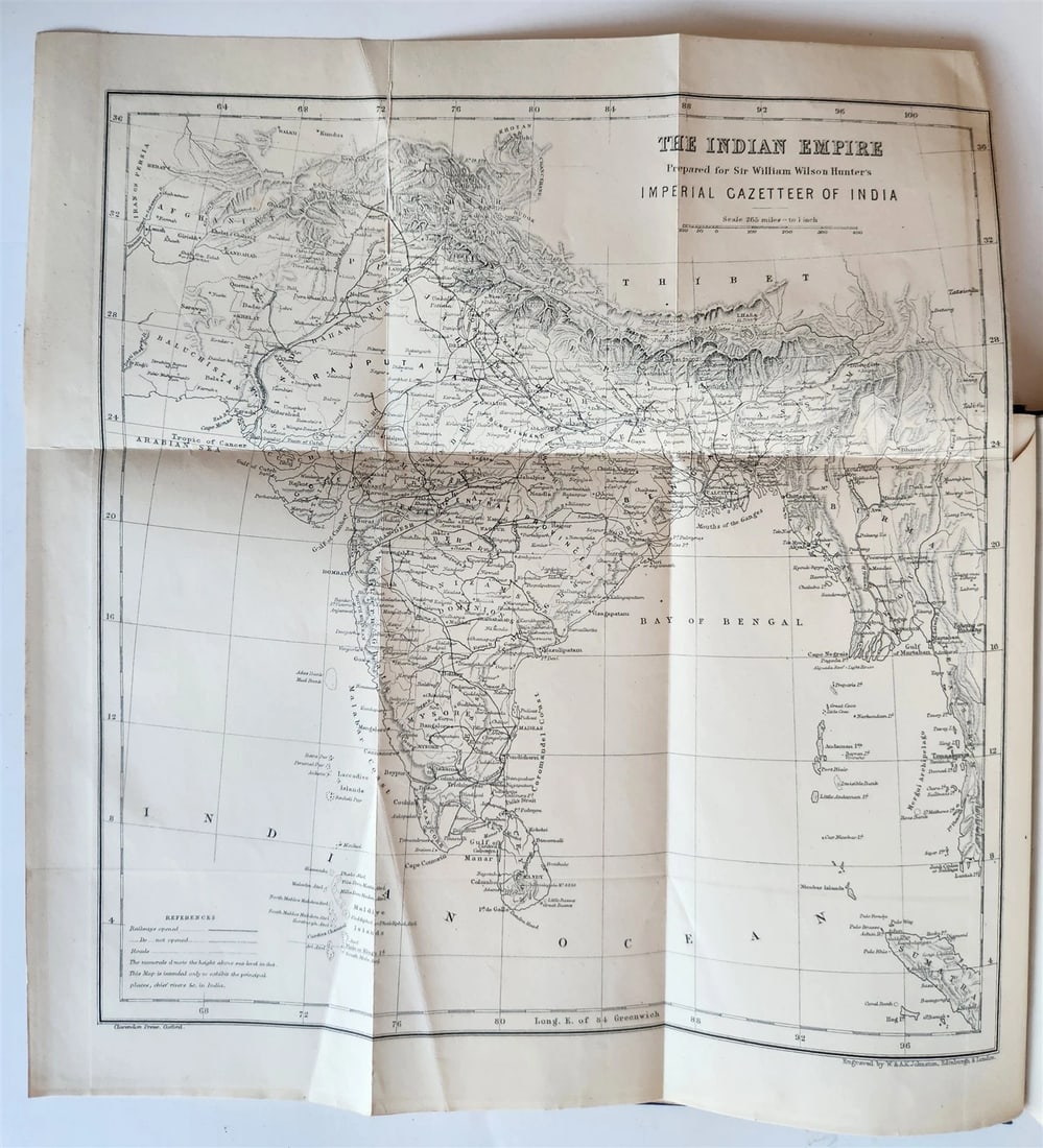 1891 RULERS of INDIA CLYDE and STRATHNAIRN ILLUSTRATED w/ MAP antique (1 of 11)