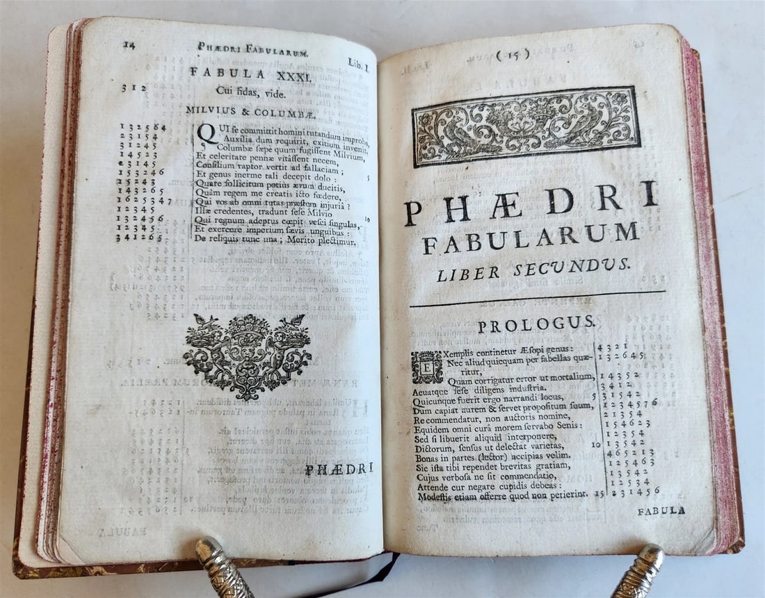 1721 Phaedrus POETRY ANTIQUE - 11