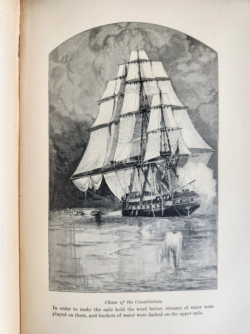 1894 HISTORY of UNITED STATES NAVY by EDGAR MACLAY ANTIQUE 2 vols ILLUSTRATED - 11