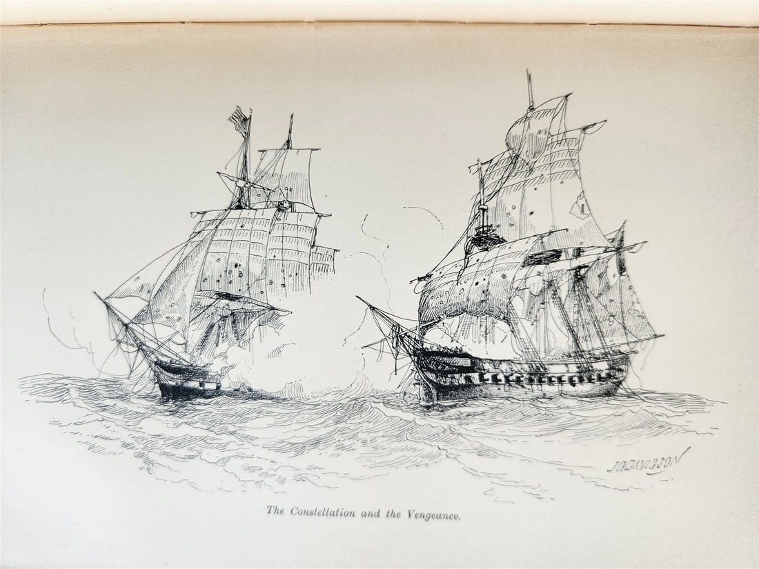 1894 HISTORY of UNITED STATES NAVY by EDGAR MACLAY ANTIQUE 2 vols ILLUSTRATED - 13