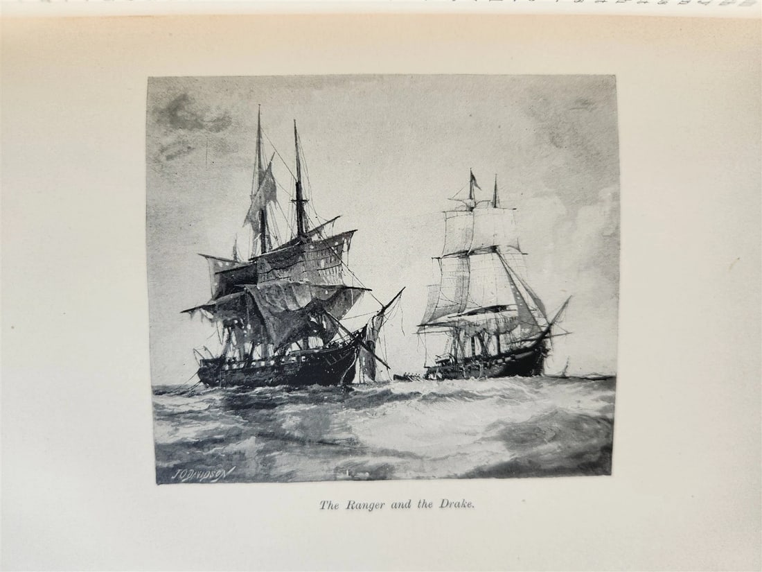 1894 HISTORY of UNITED STATES NAVY by EDGAR MACLAY ANTIQUE 2 vols ILLUSTRATED - 5