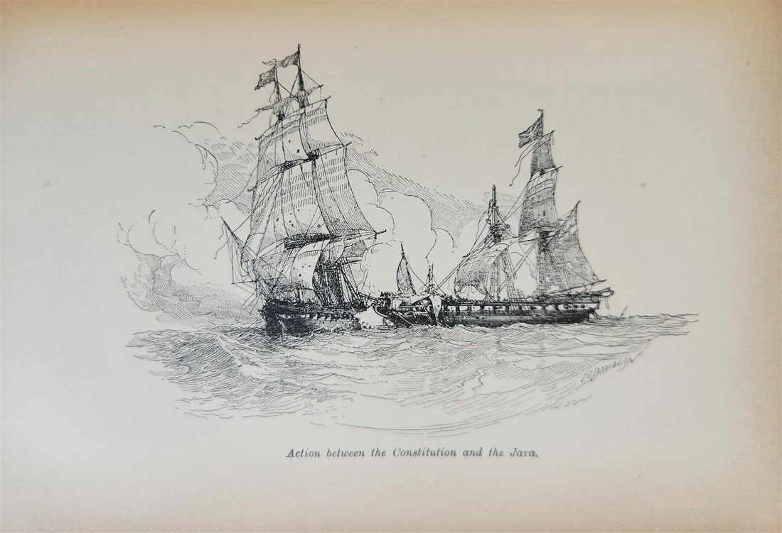 1894 HISTORY of UNITED STATES NAVY by EDGAR MACLAY ANTIQUE 2 vols ILLUSTRATED - 7