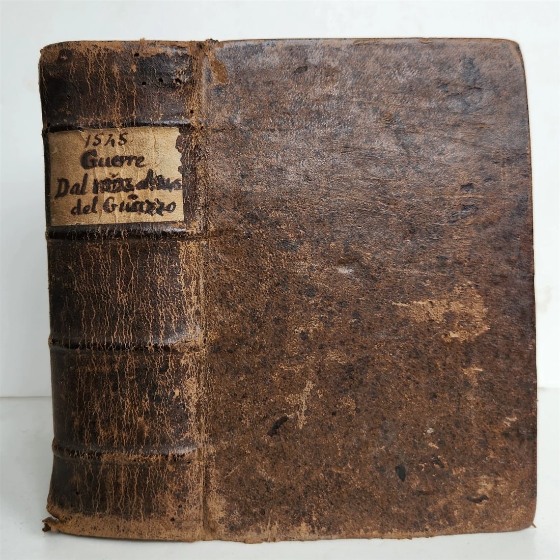 1545 History of events in Italy France Spain Germany & India ANTIQUE 16th cent. - 4