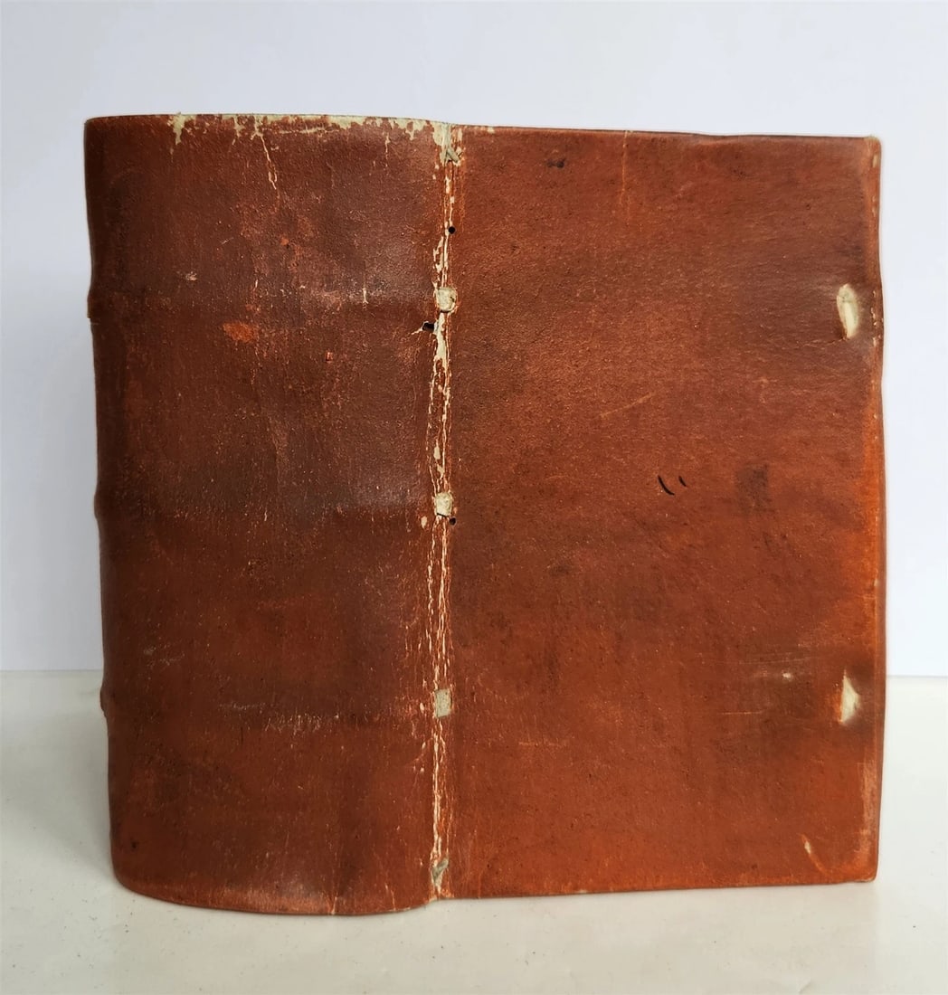 1595 PETRARCA philosophy on fortune & misfortune VELLUM BINDING 16th c. ANTIQUE - 3