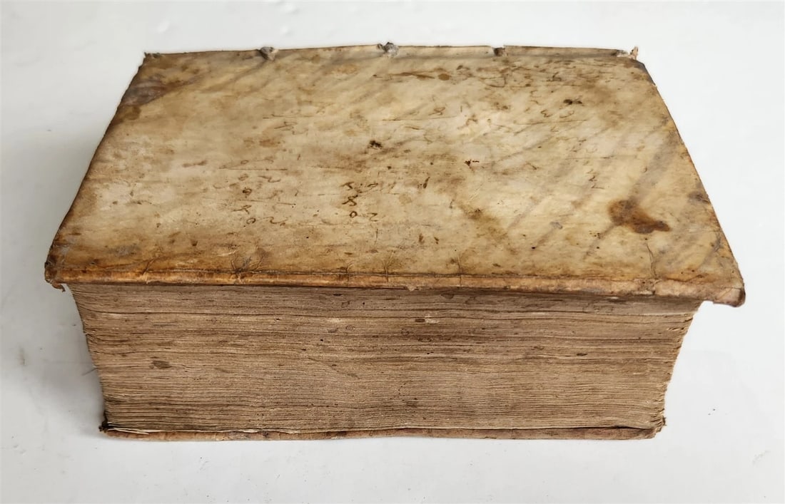 1569 NAPLES COURT DECISIONS by GRAMMATICO antique 16th CENTURY LAW BOOK - 4