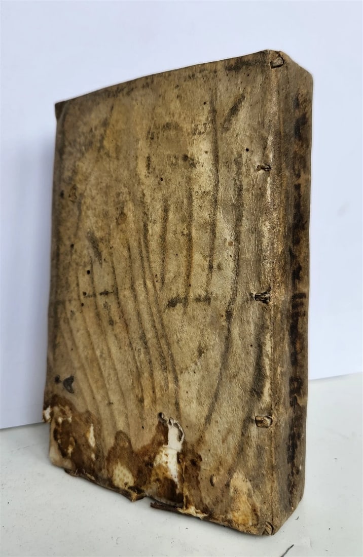 1547 OPUSCULORUM by D. Aurelii Augustini antique ILLUSTRATED vellum bound 16th C - 3